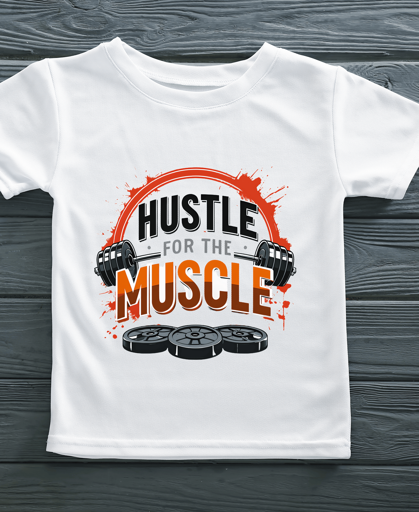 Hustle For Muscle-Male-White