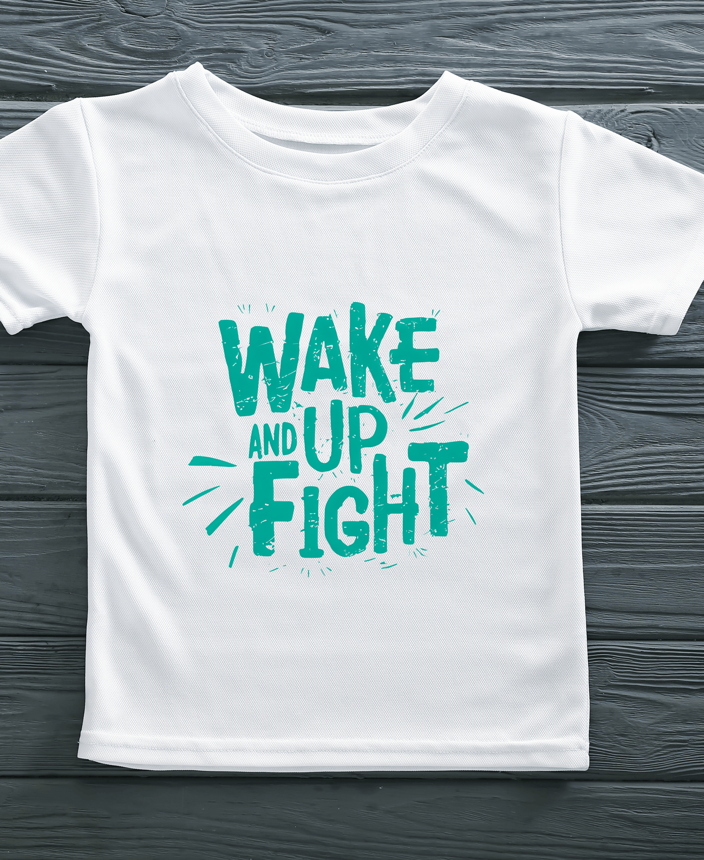 Wake Up And Fight-Female-White