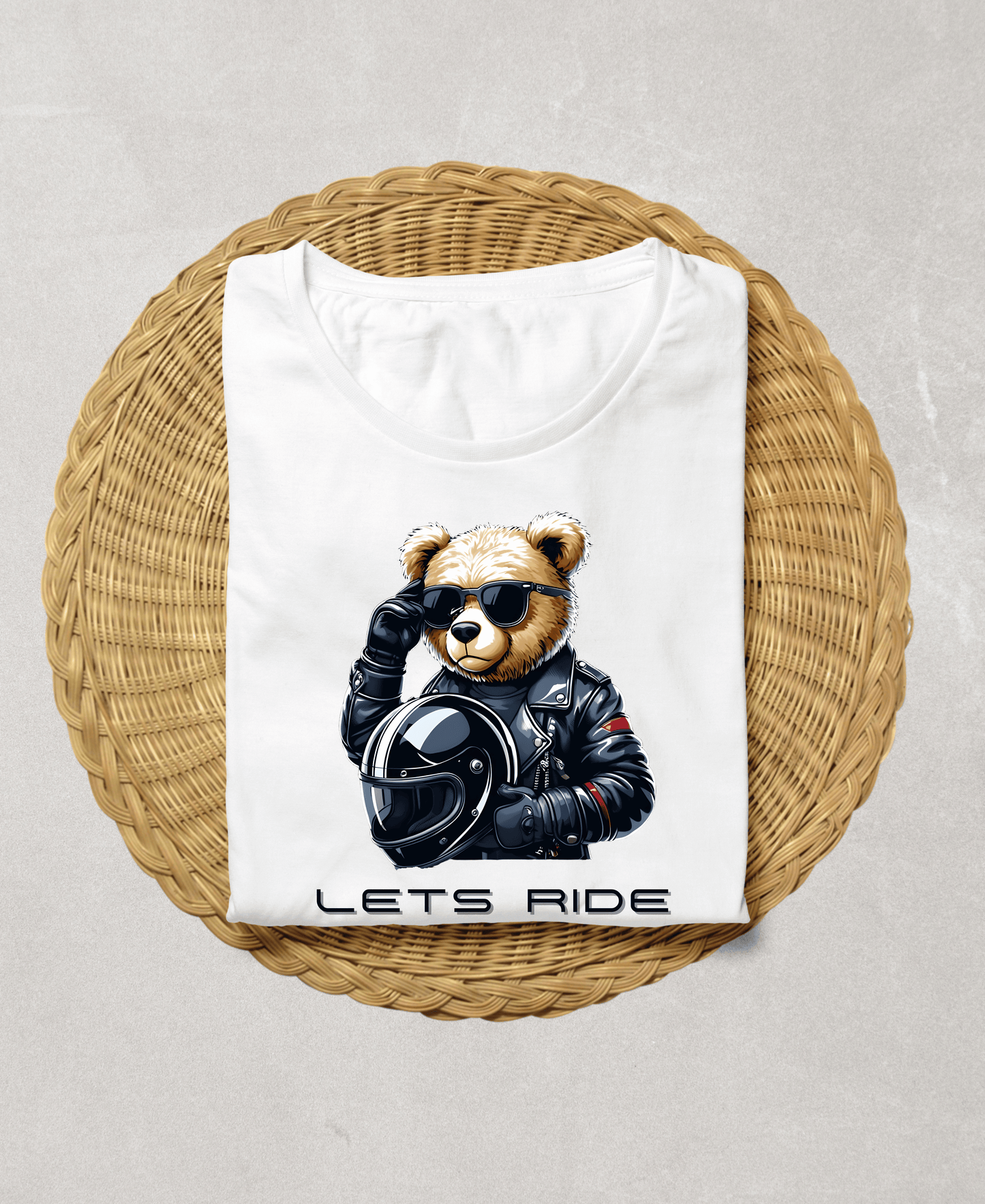 Bear Rider-Lets Ride-White-Women
