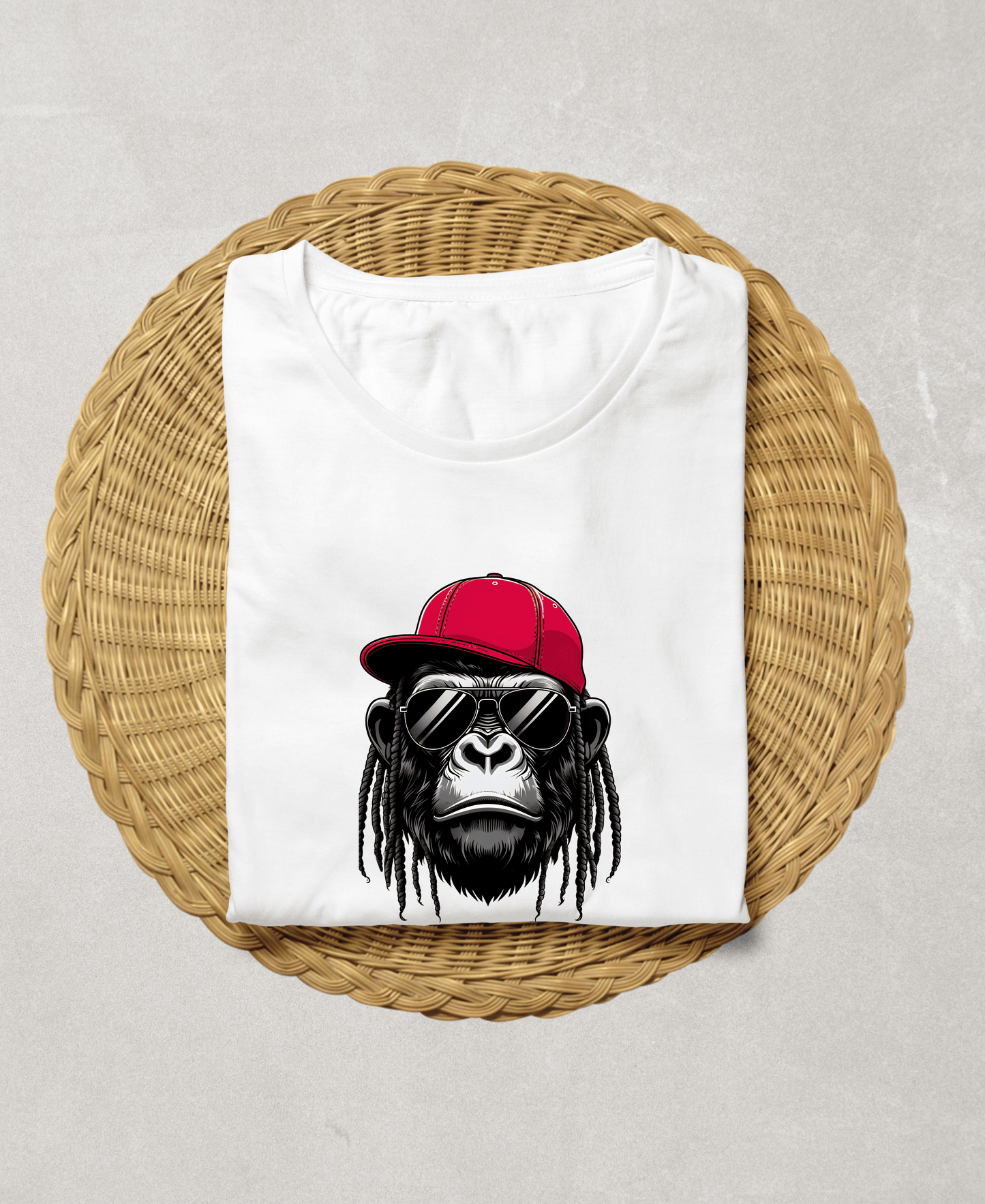 Party Monkey-Mens-White