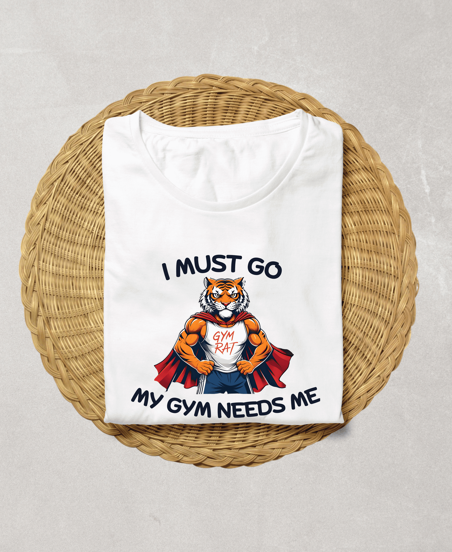 I Must Go My Gym Needs Me-Female-White