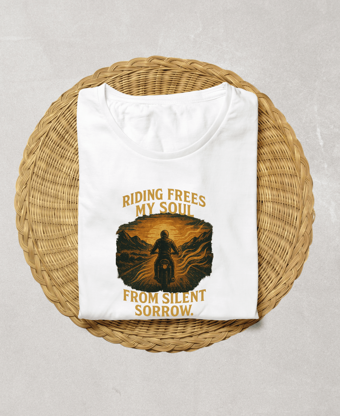Riding Frees My Soul-Women's-White