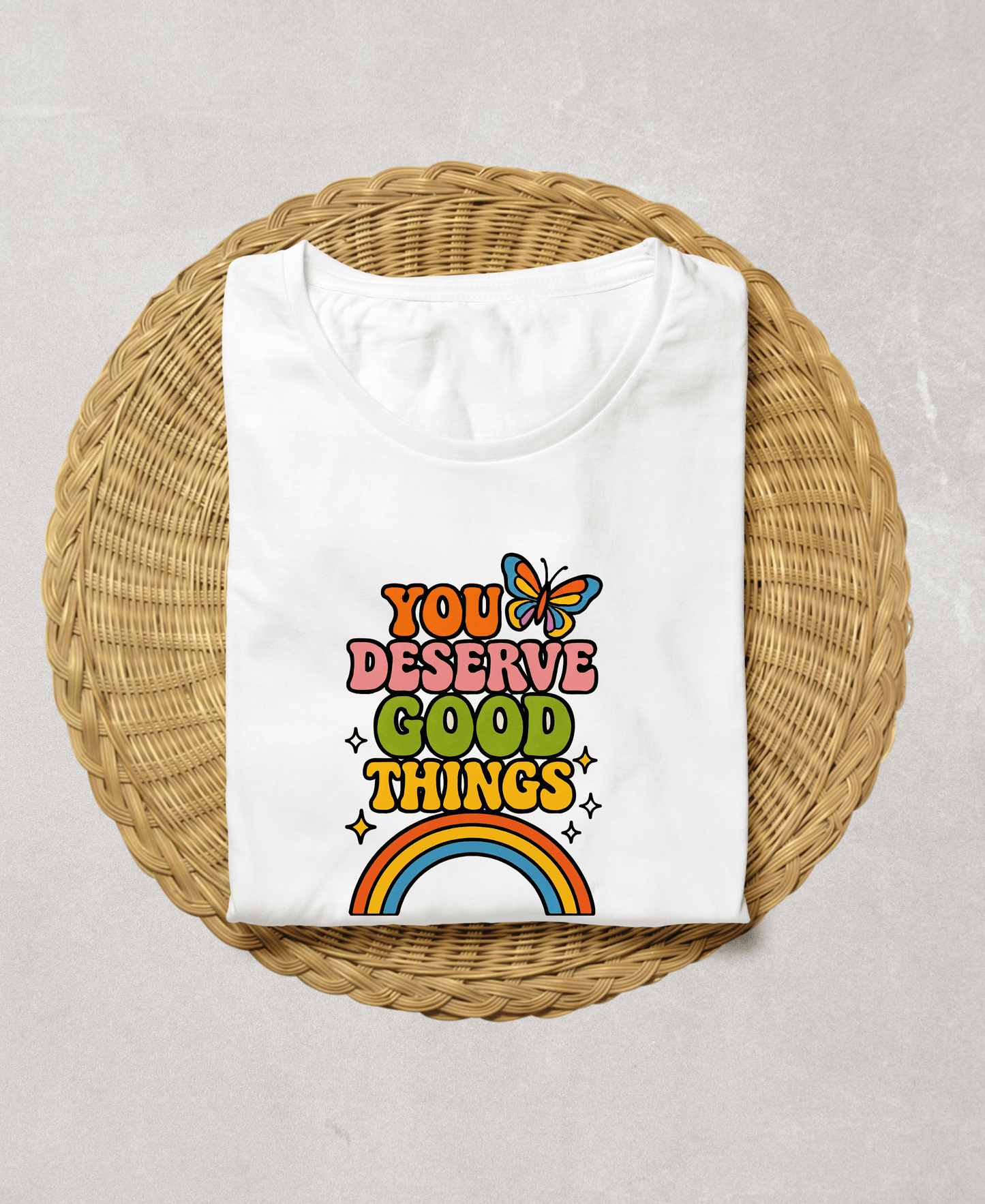 You Deserve Good Things-Women-White
