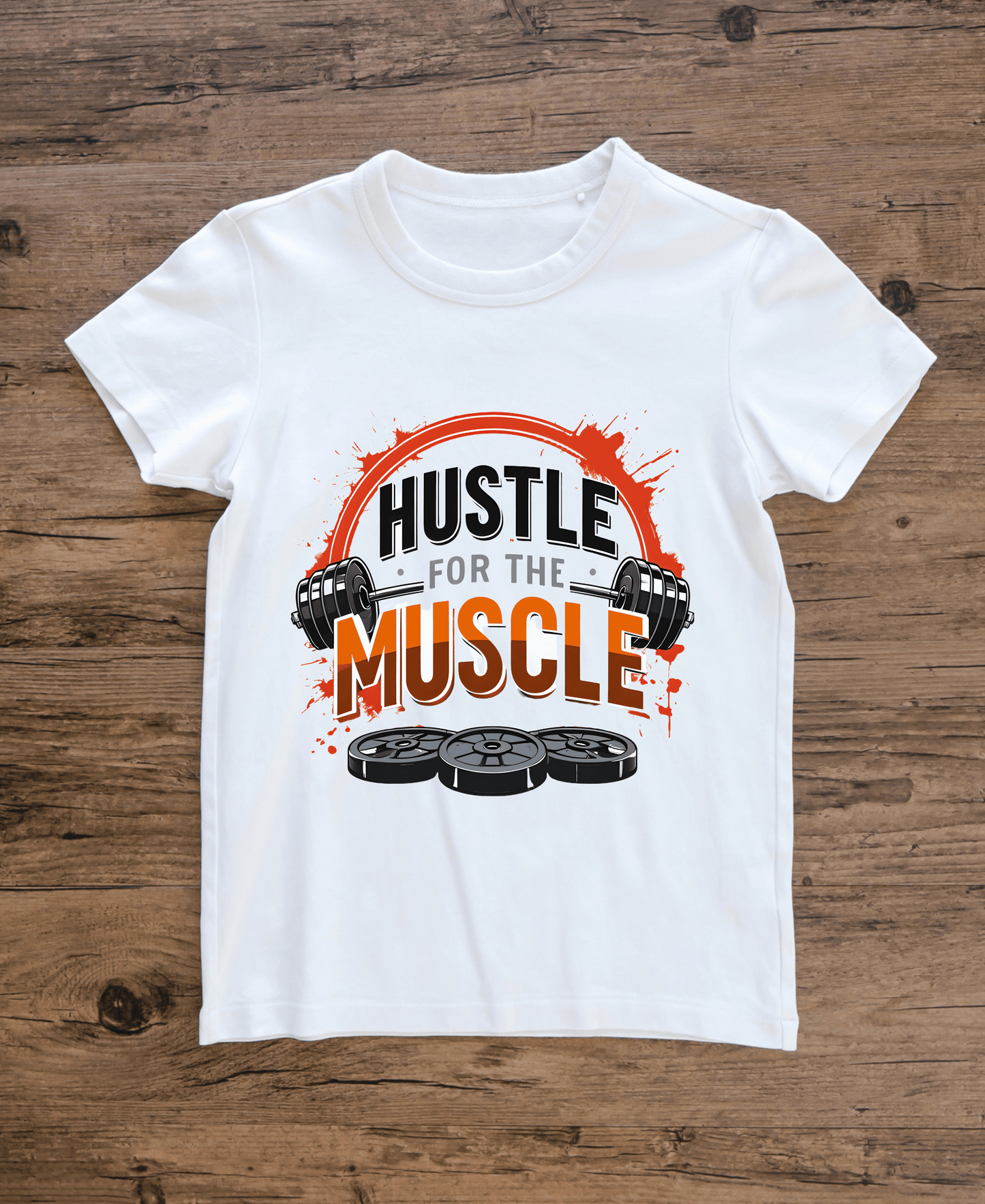 Hustle For Muscle-Male-White