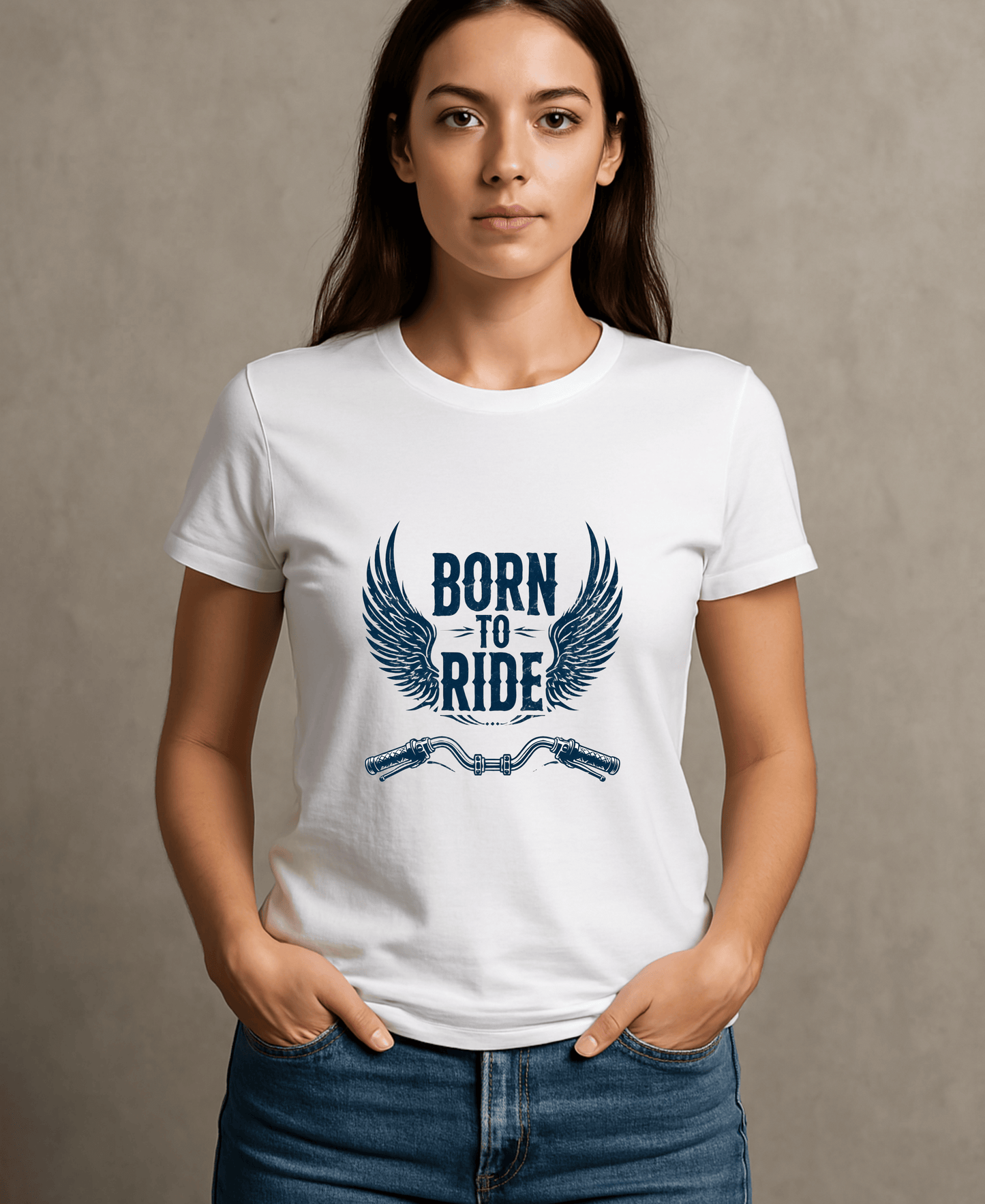 Born To Ride-Female-White