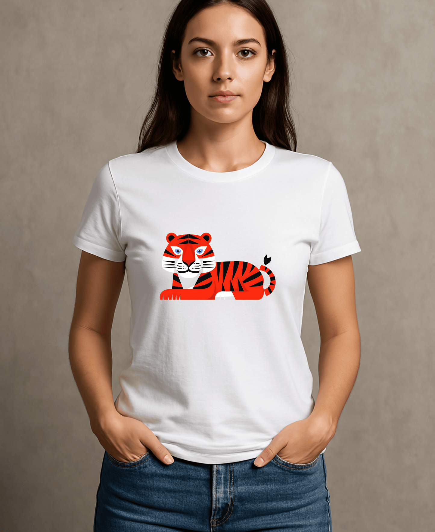 Lazy Tiger-Female-White