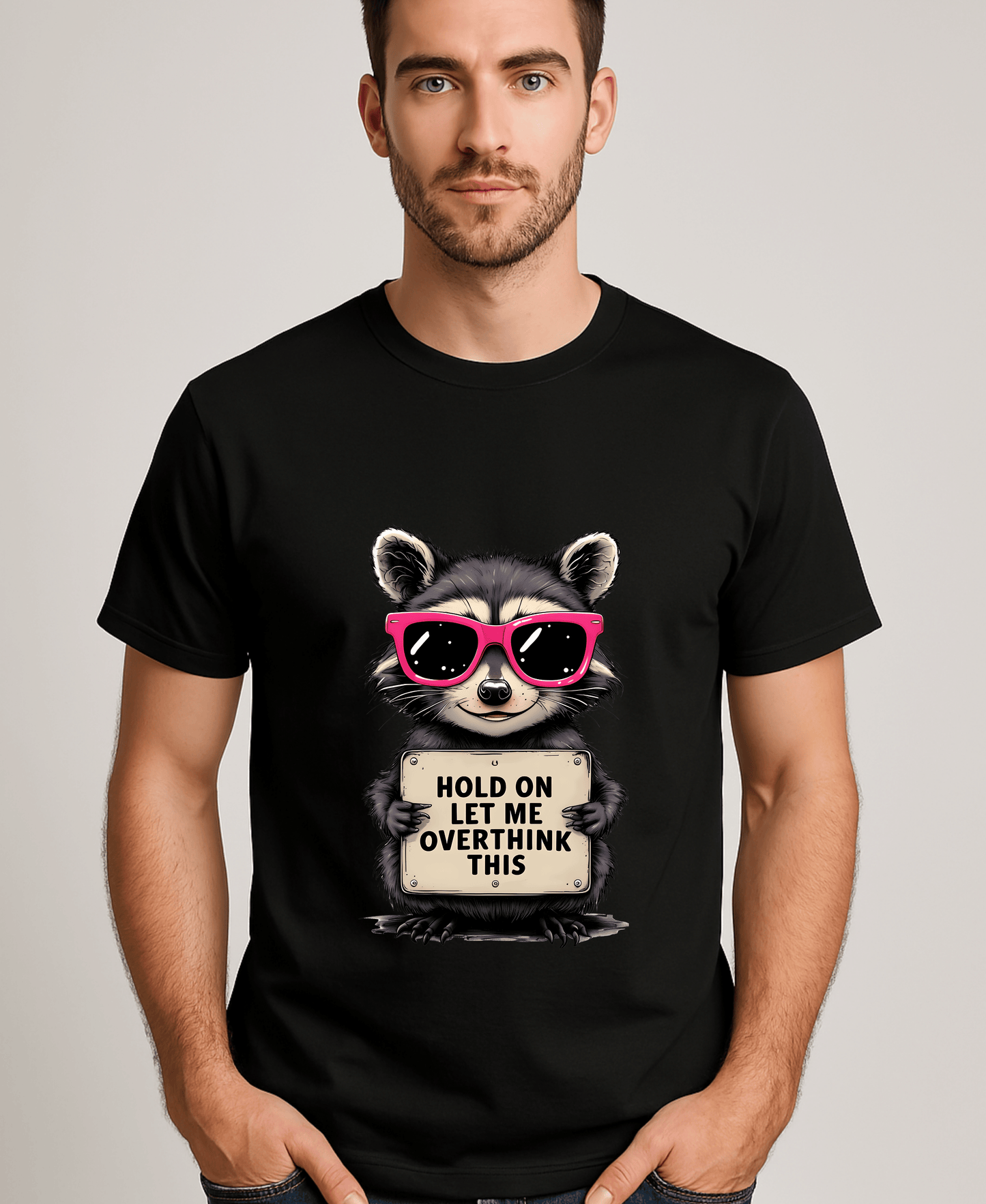 Hold On Let Me Over Think This-Male-Black
