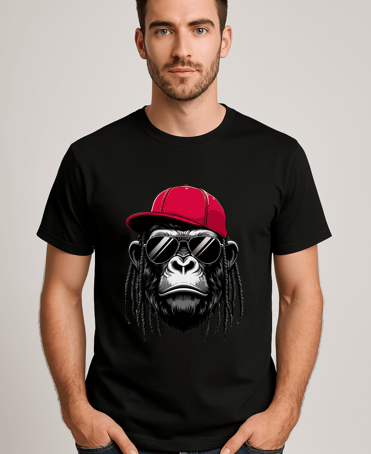 Party Monkey-Men's-Black