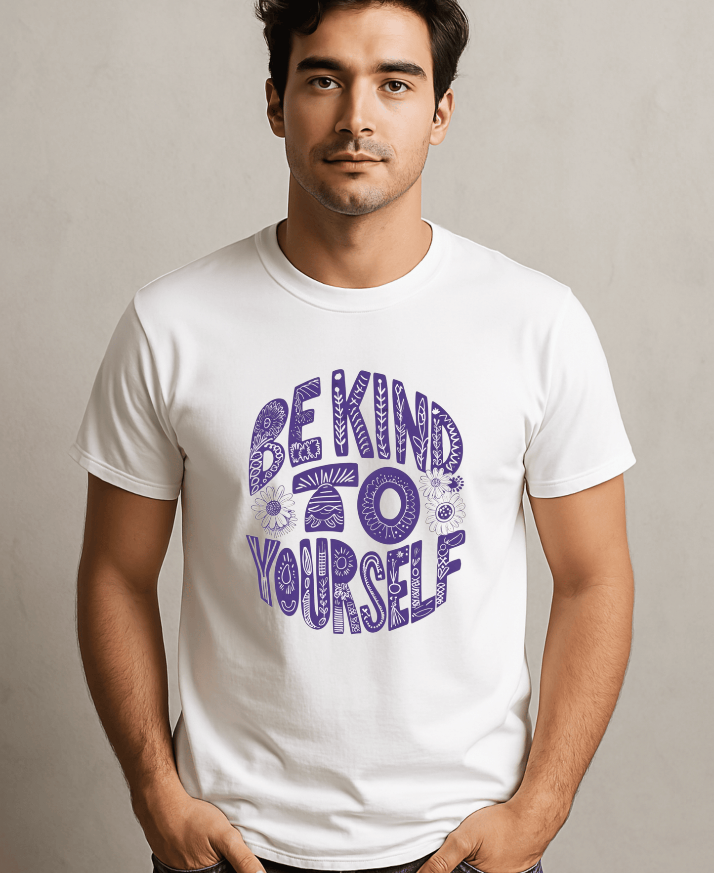 Be Kind To Yourself-Male-White