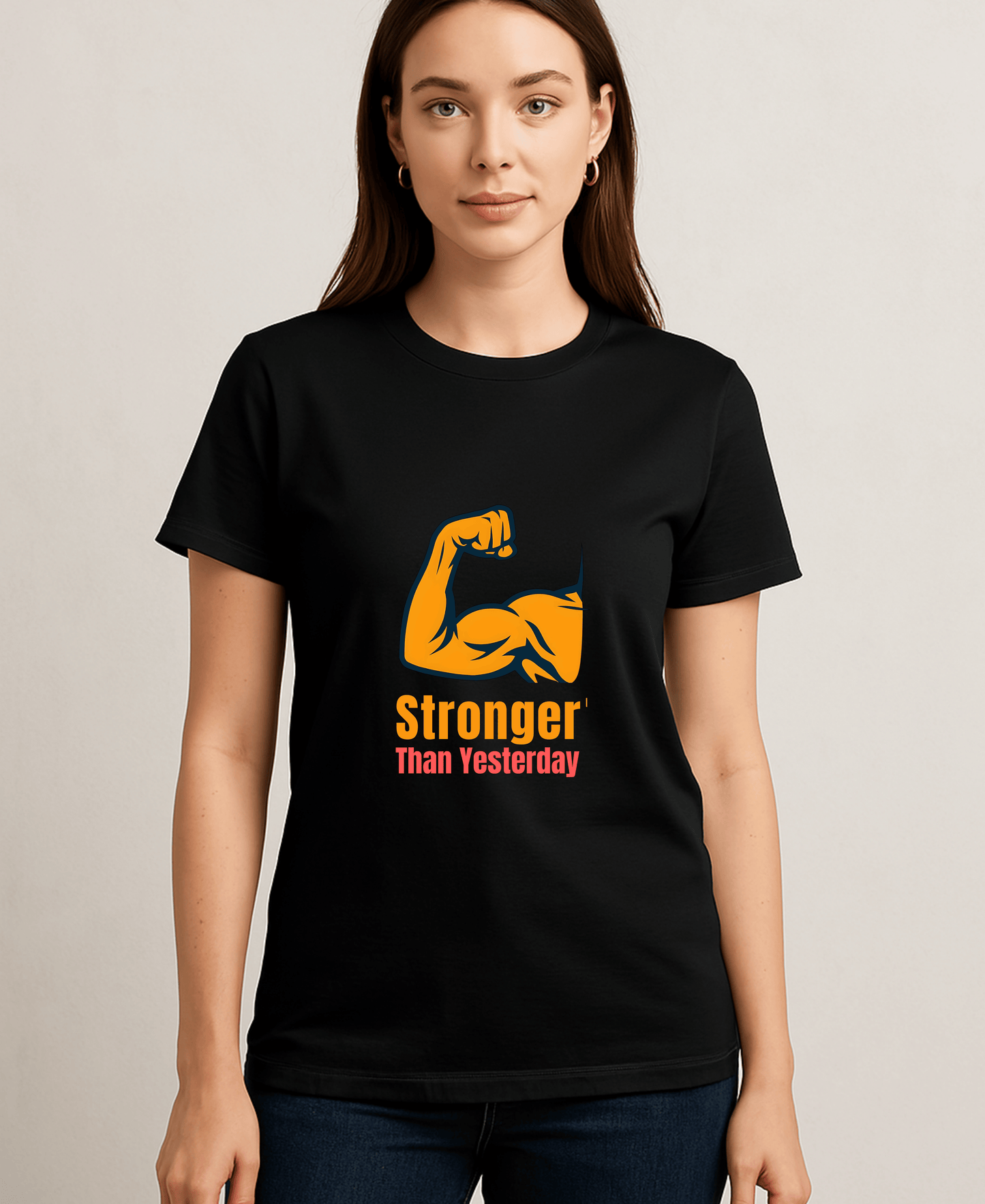 Stronger Than Yesterday-Female-Black