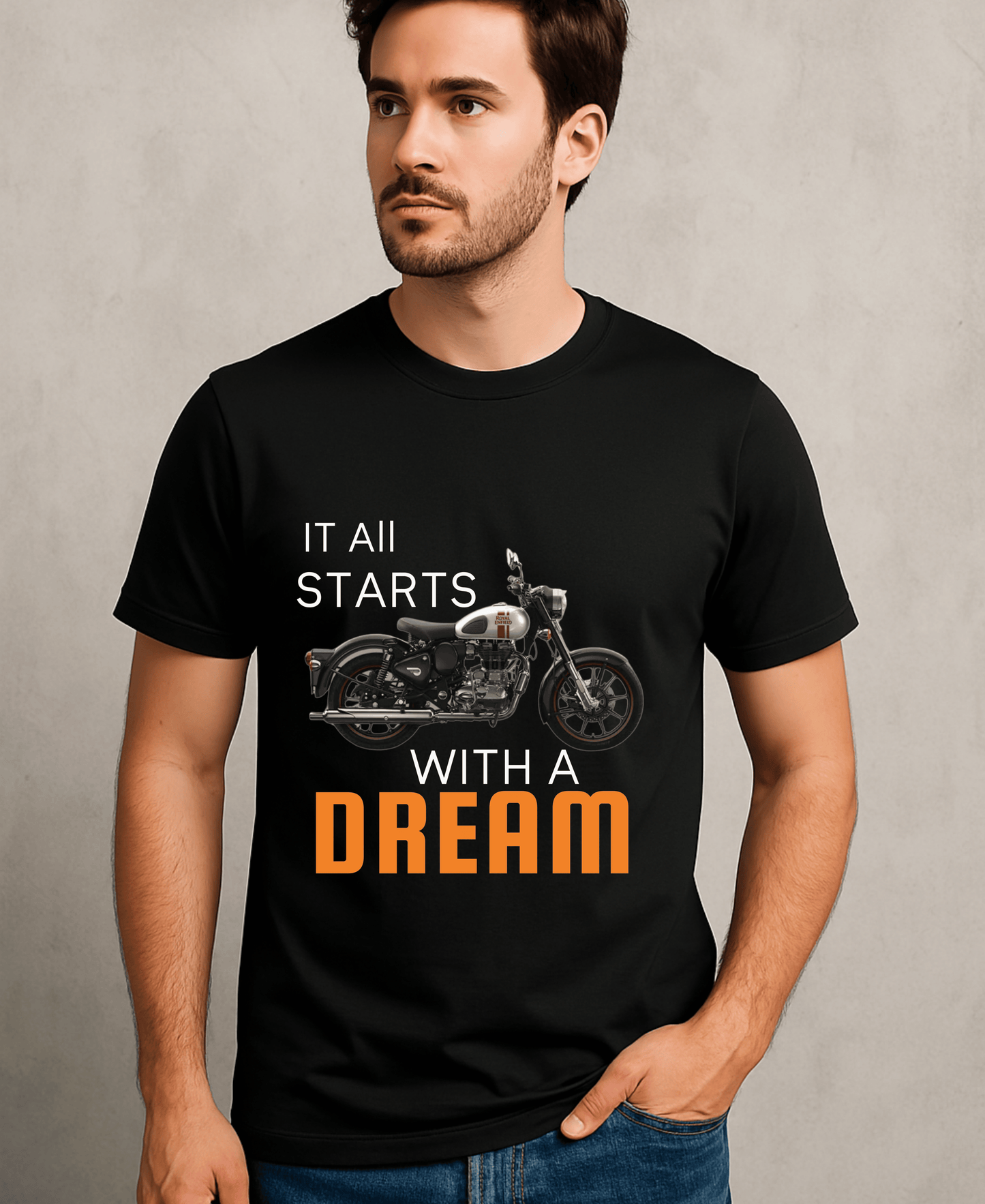 It All Starts With A Dream-Male-Black