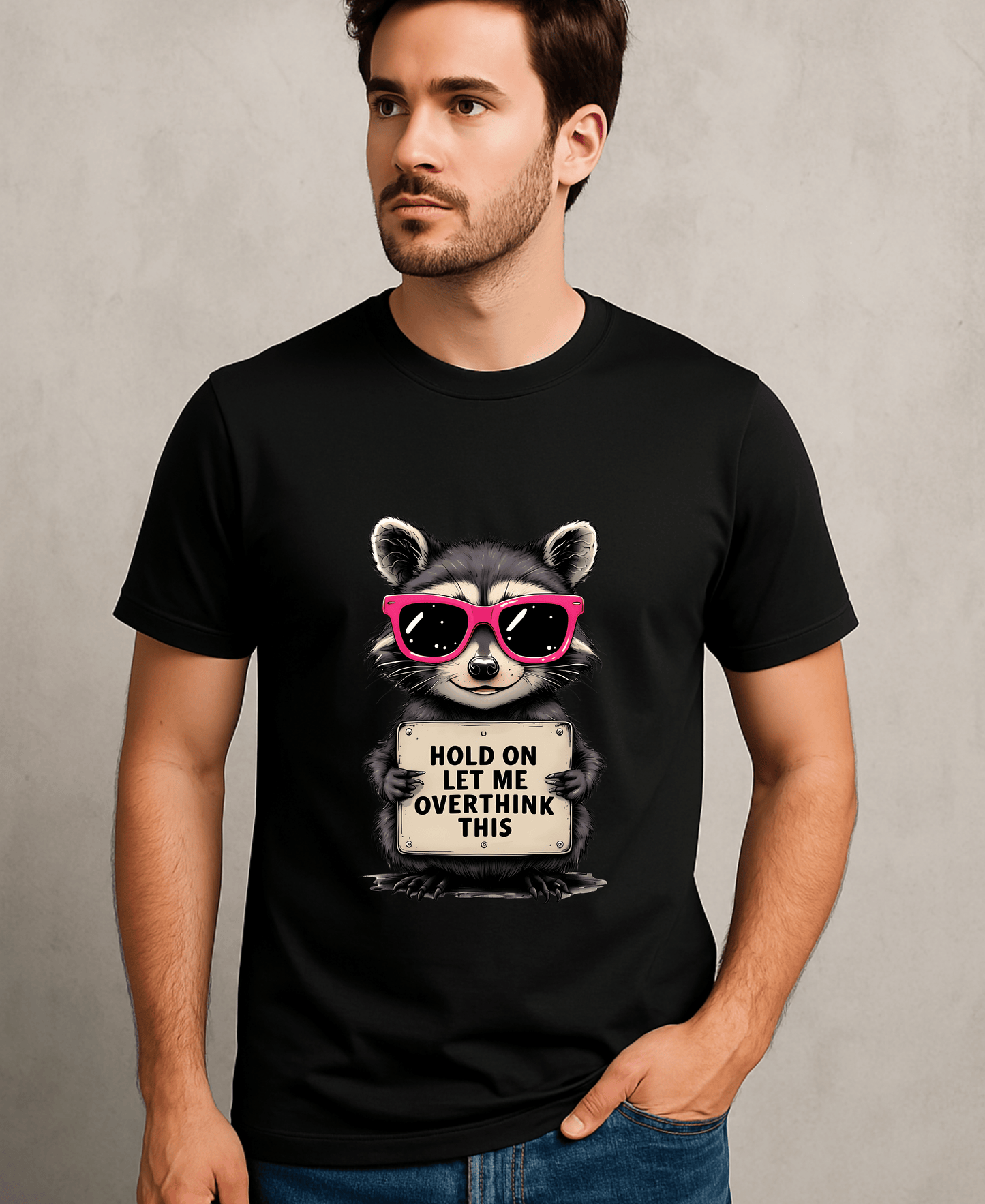 Hold On Let Me Over Think This-Male-Black