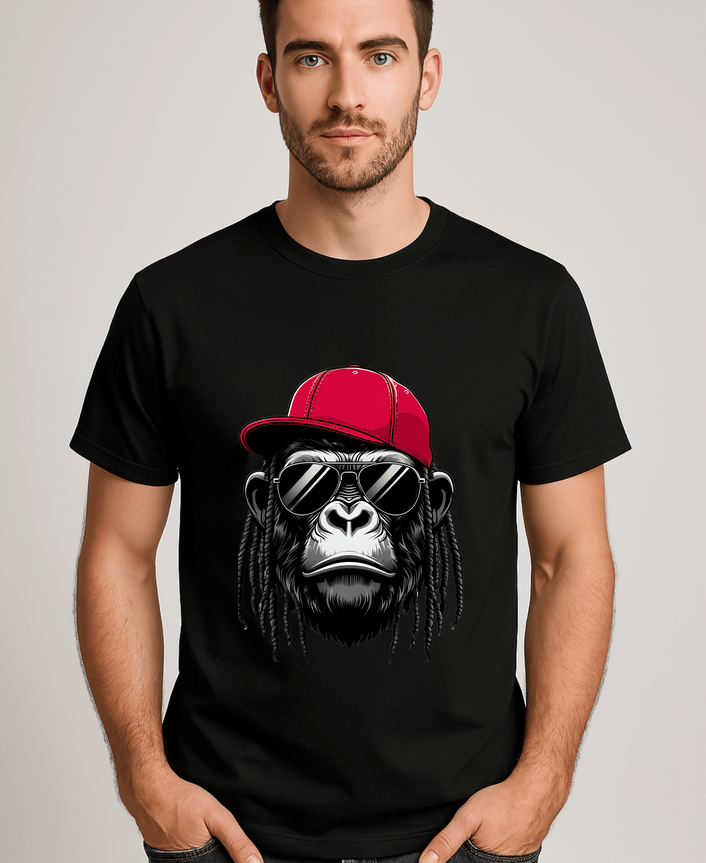 Party Monkey-Men's-Black