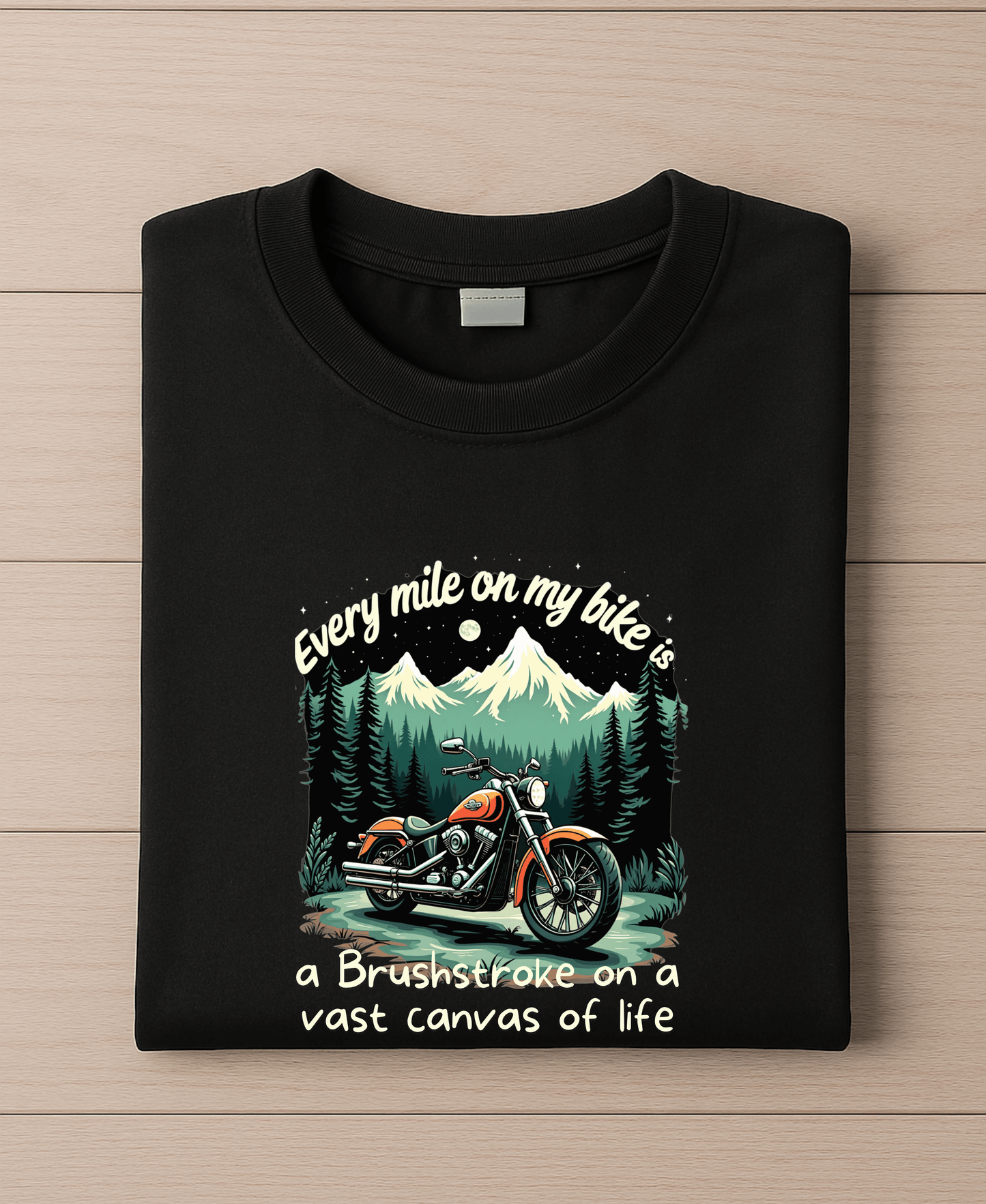 A Brush Stroke on a vast canvas of life-Womens-Black