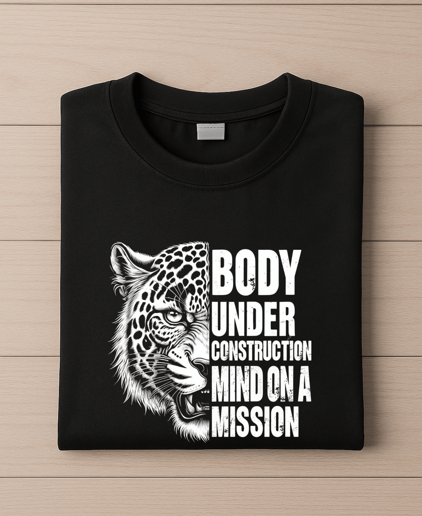 Body Under Construction Mind On A Mission-Women-Black