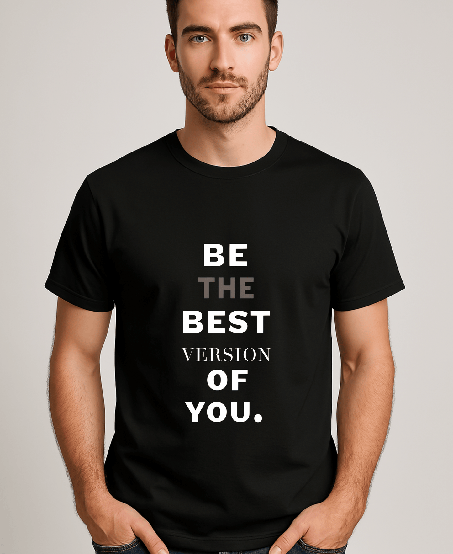 Be The Best Version of You-Male-Black
