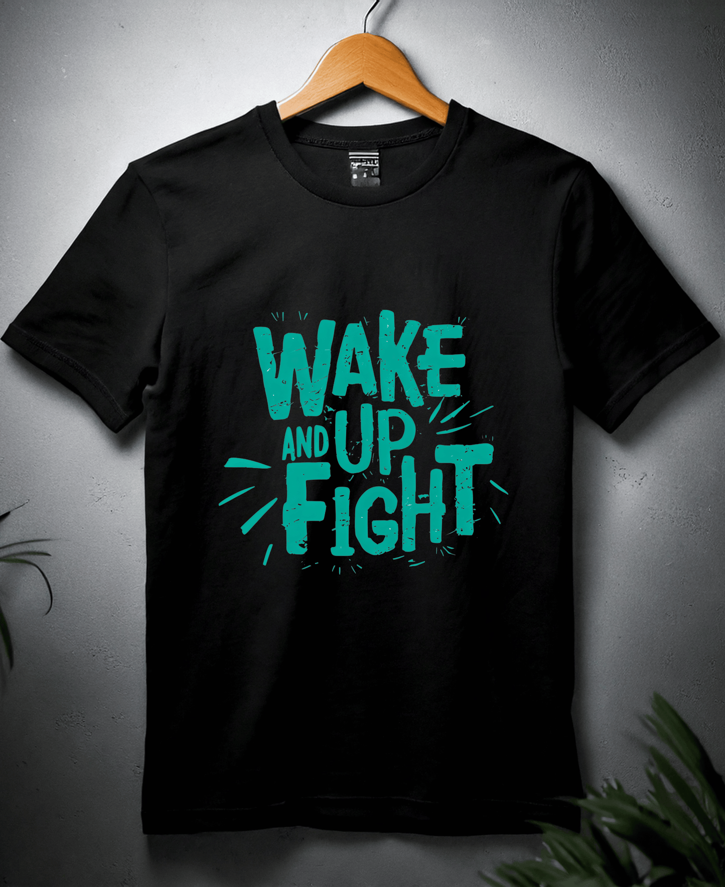 Wake Up And Fight-Female-Black