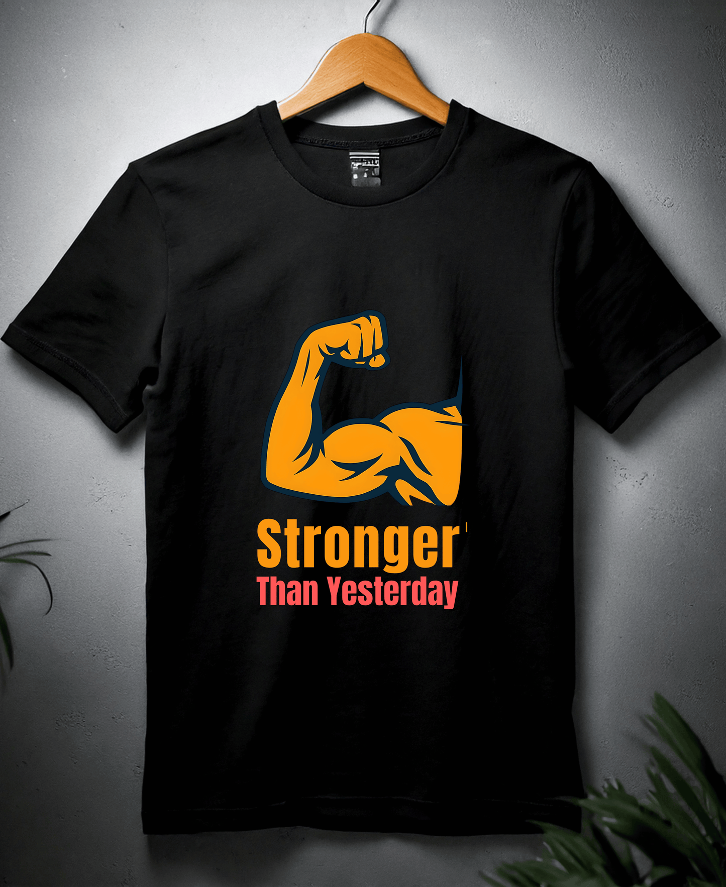 Stronger Than Yesterday-Male-Black