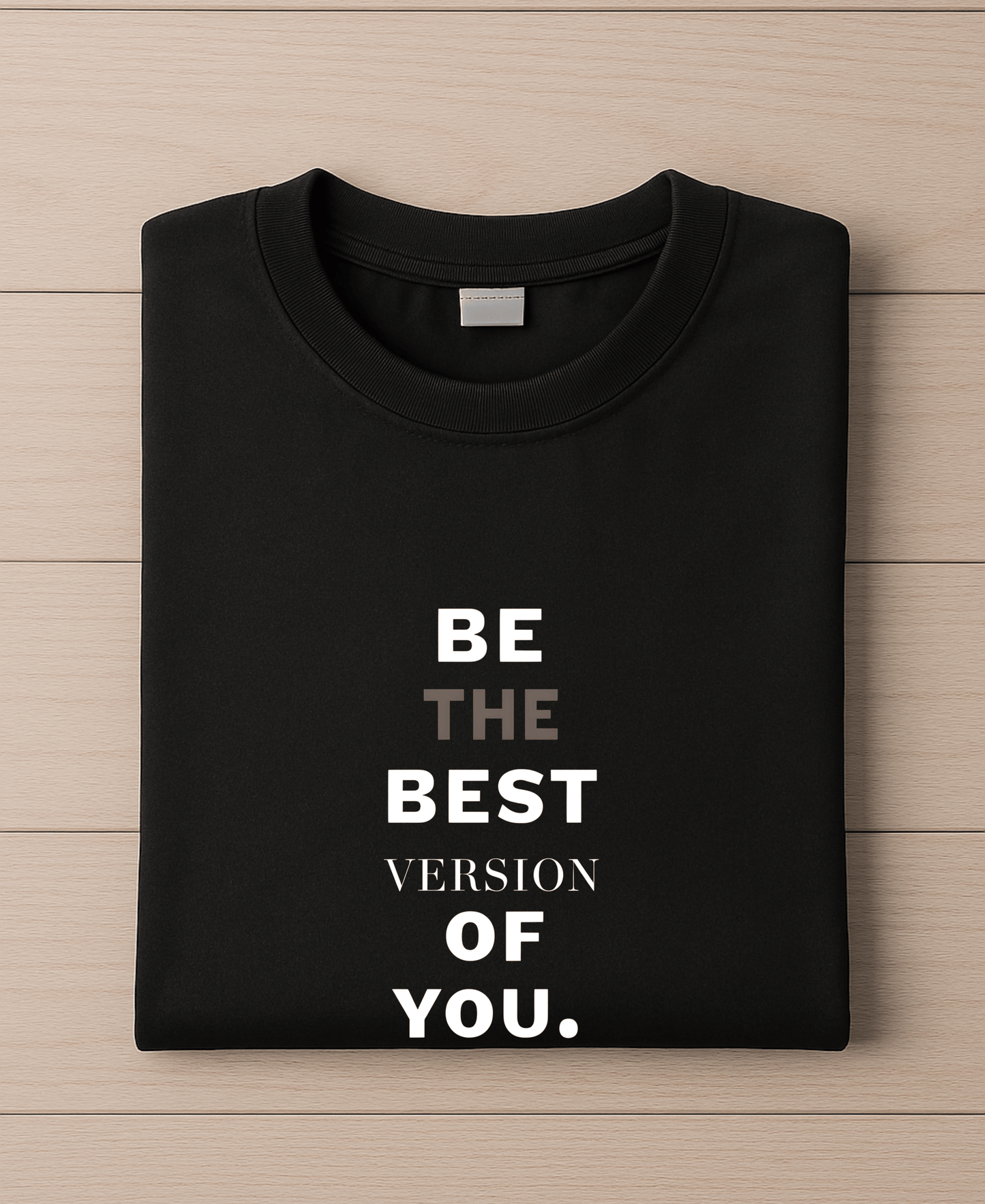 Be The Best Version of You-Womens-Black