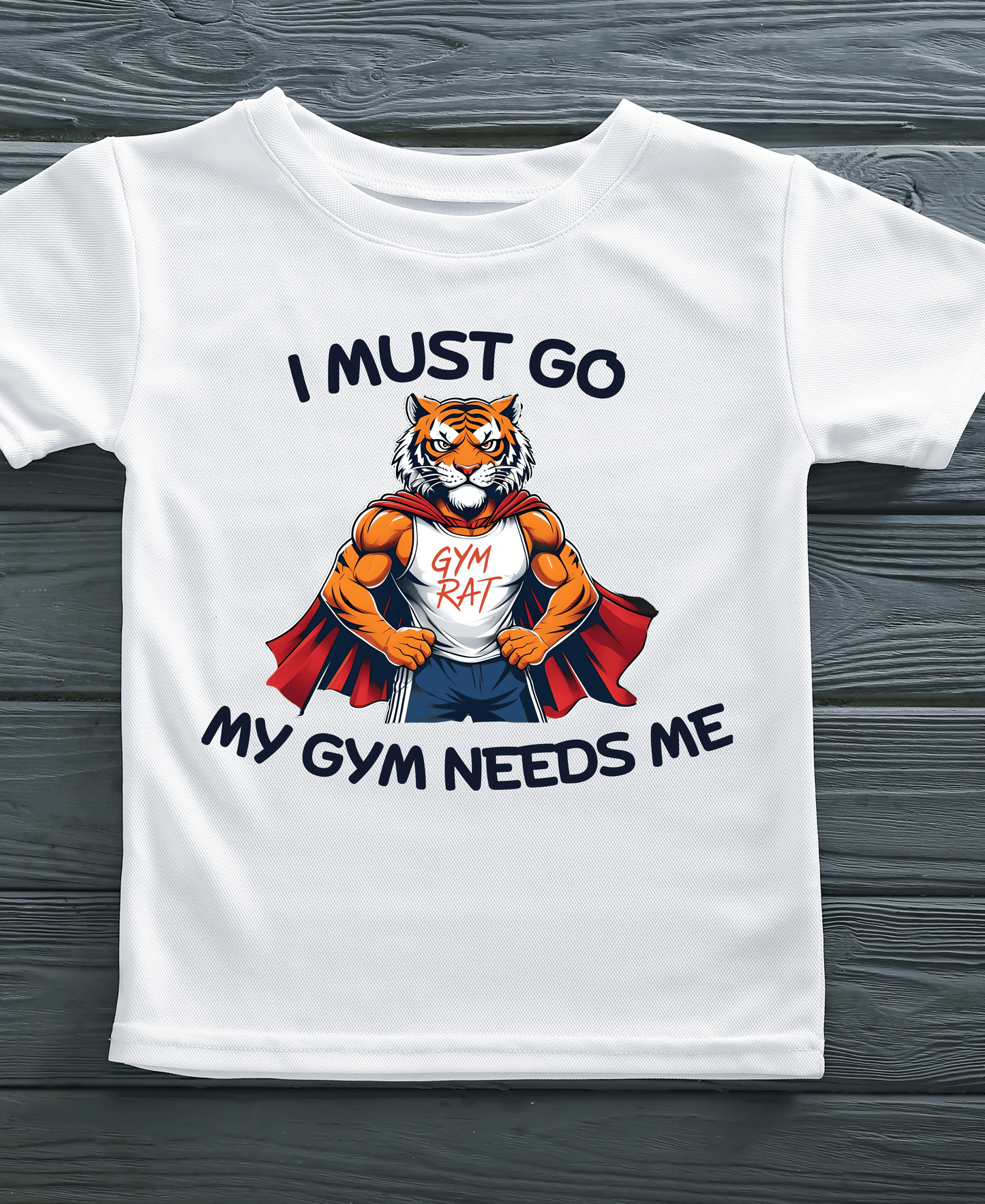 I Must Go My Gym Needs Me-Female-White