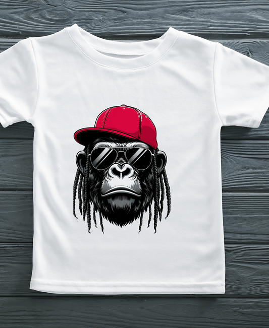 Party Monkey-Mens-White