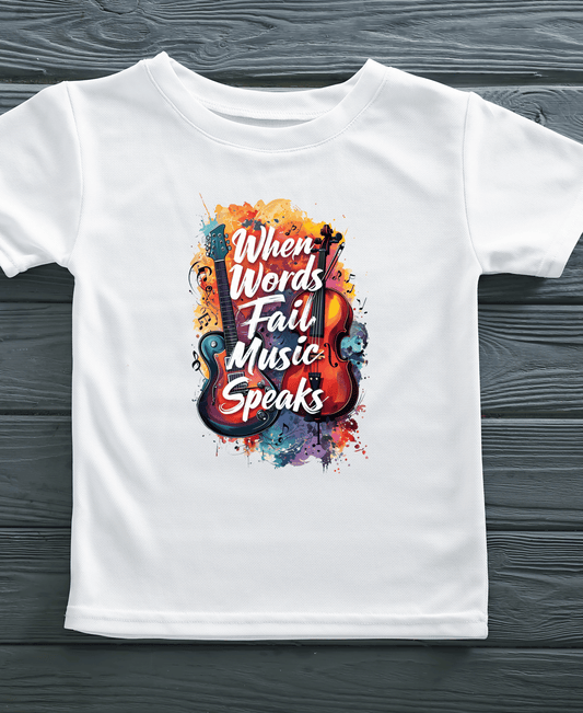 When Words Fail Music Speaks-Women-White
