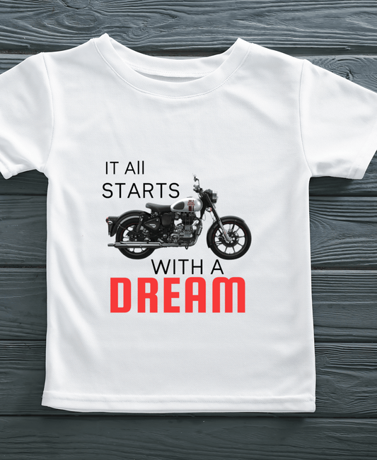 It all Starts with a Dream-Mens-White