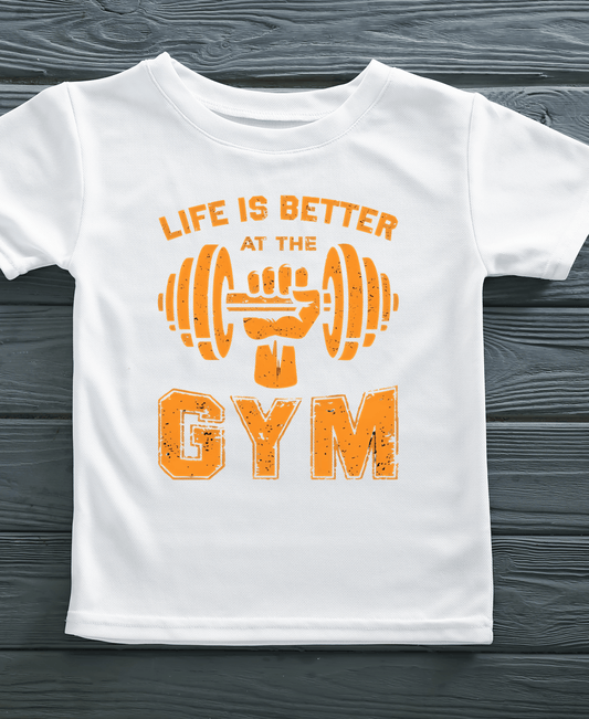 Life Is Better At The Gym-Female-White