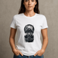 Skull Rider-Womens-White