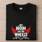 My Broom Has Wheels-Womens-Black