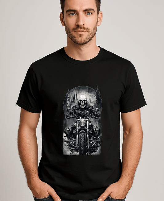 Skull Rider-Men's-Black