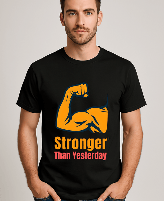 Stronger Than Yesterday-Male-Black