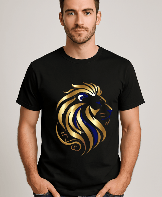 Gazing Lion-Male-Black