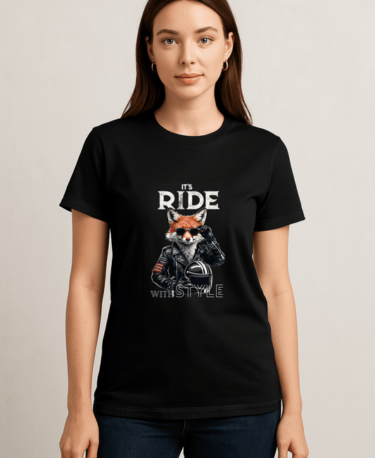 Its Ride with Style-Womens-Black