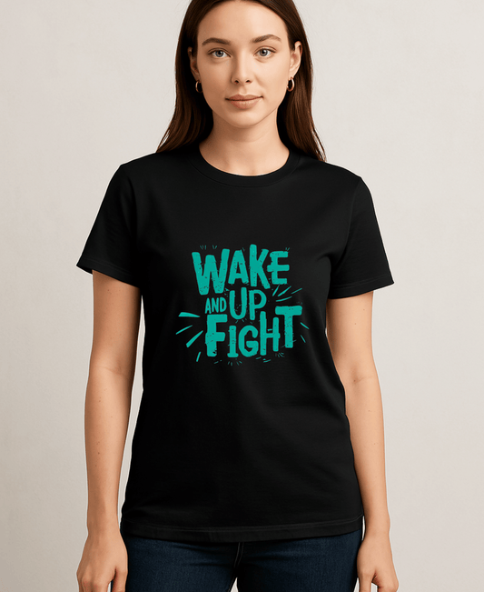 Wake Up And Fight-Female-Black