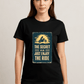 The Secret of life Just Enjoy the Ride-Womens-Black