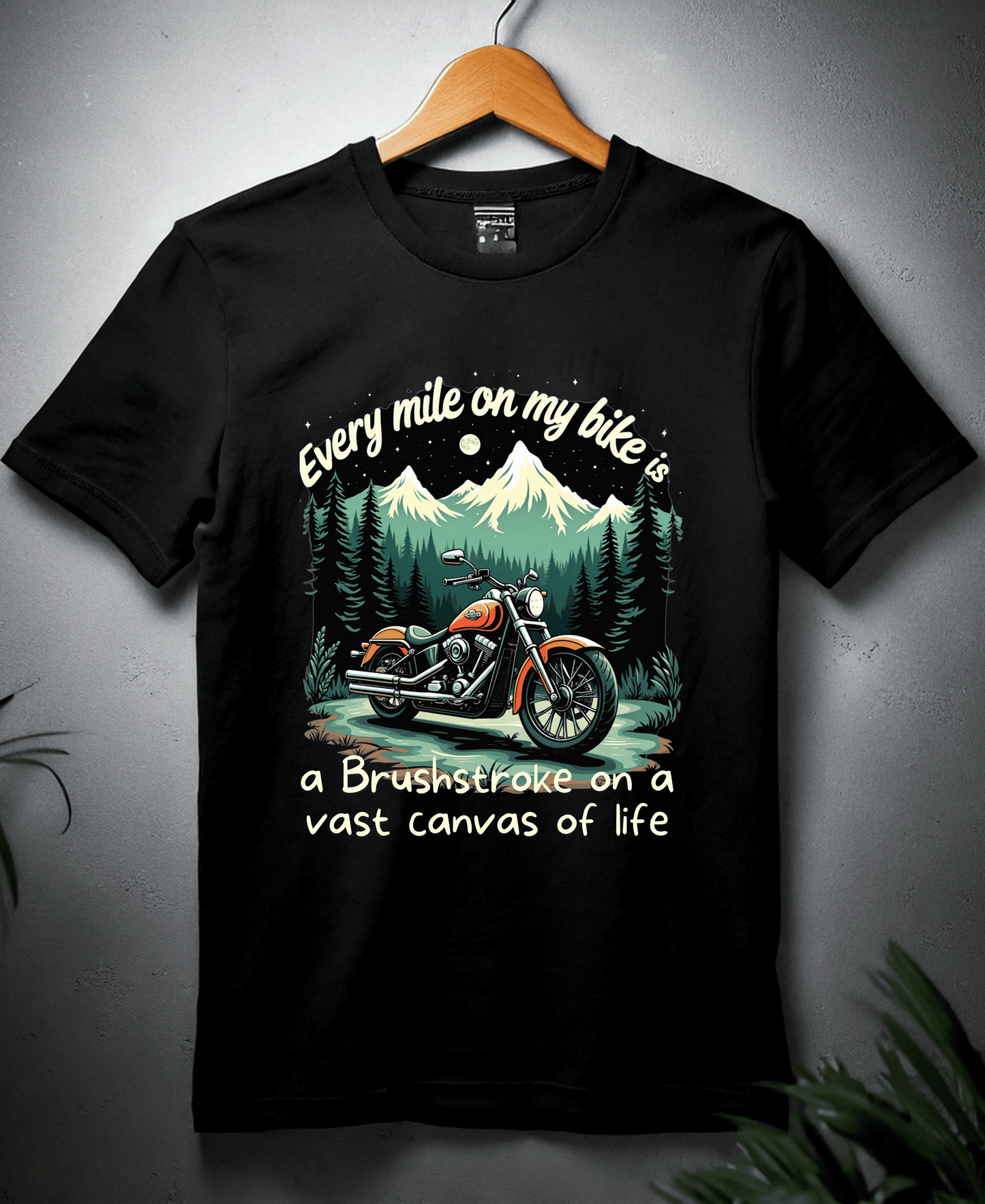 A Brush Stroke on a vast canvas of life-Womens-Black