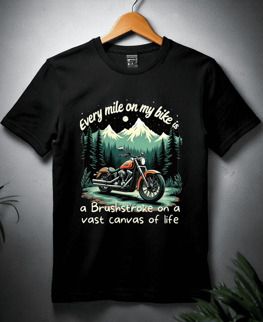 A Brush Stroke on a vast canvas of life-Womens-Black