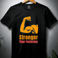 Stronger Than Yesterday-Female-Black