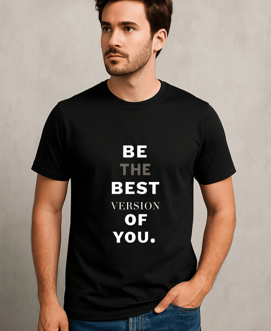Be The Best Version of You-Male-Black