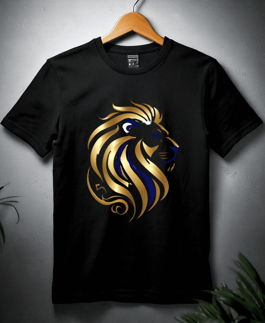 Gazing Lion-Male-Black