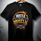 Hustle For Muscle-Womens-Black