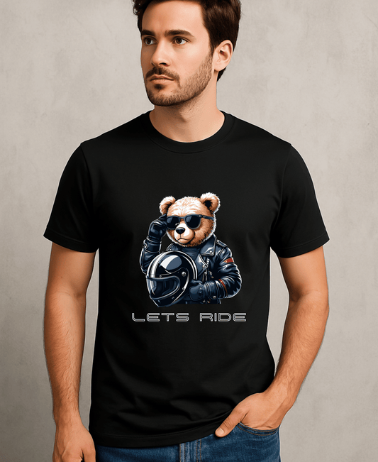 Bear Rider-Lets Ride-Men-Black
