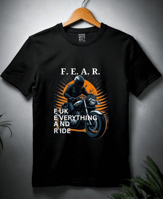 Fear Fuck Everything And Ride-Womens-Black