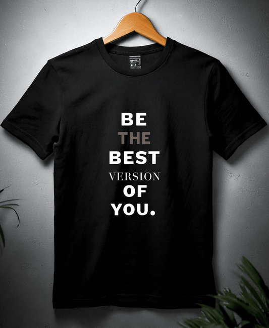 Be The Best Version of You-Womens-Black