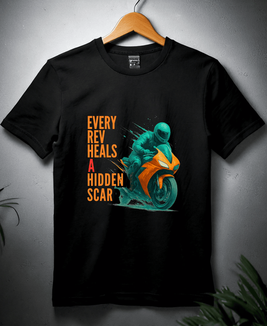 Every Rev Heals a Hidden Scar-Womens-Black