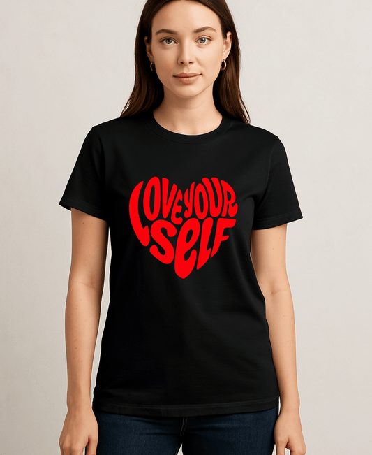 Love Your Self-Women-Black