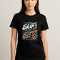 Life is Short Grip it or Rip it-Womens-Black