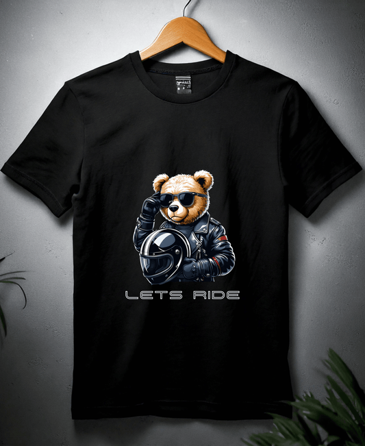 Bear Rider-Lets Ride - Black - Women