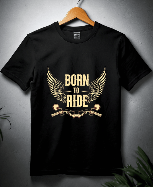 Born To Ride-Womens-Black